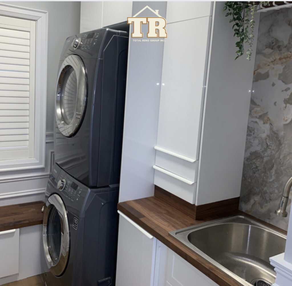 Upper Floor Laundry Renovation